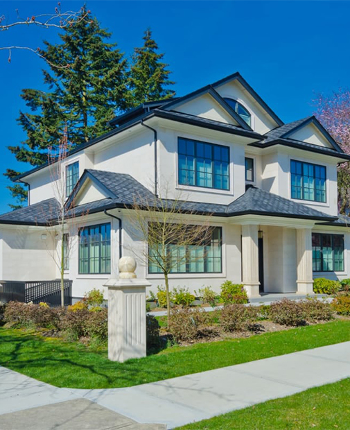 stone house exterior used